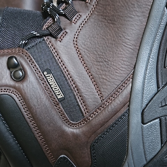 NWOB Khombu Faux Leather Top Tactical Boots.